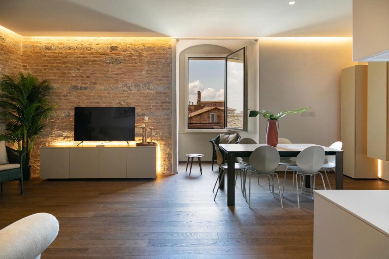 Palazzo Rinuccini Torre Apartment เซียนา ภายนอก รูปภาพ